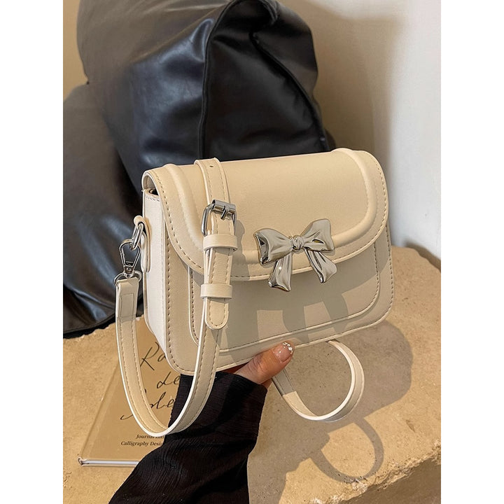 Elegant Bow-Detail Shoulder Bag Kalsten