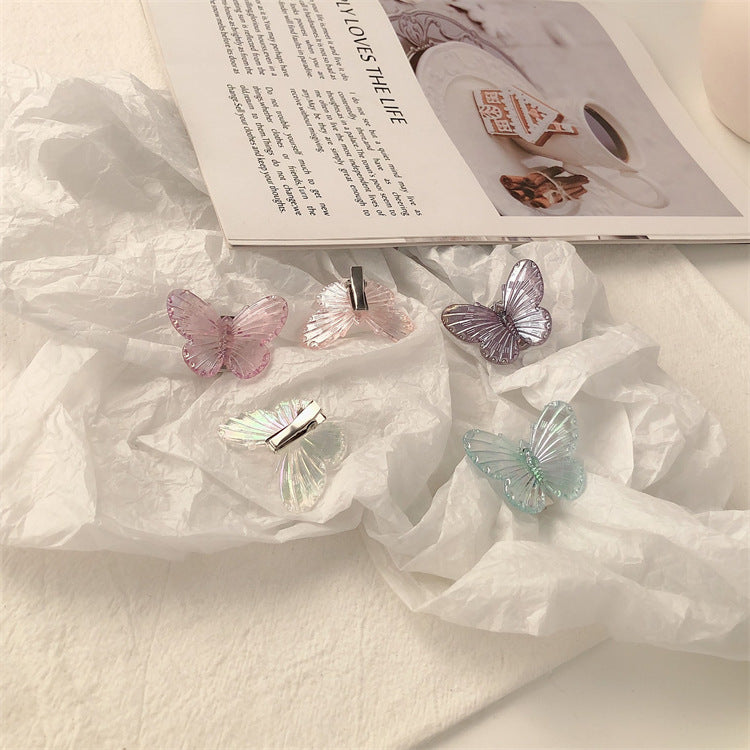 Decorative Acrylic Butterfly Hair Clip Kalsten
