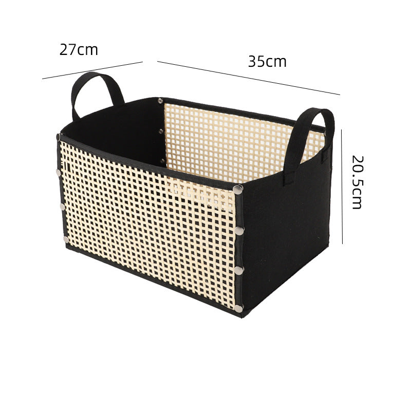 Practical laundry basket with lid Kalsten