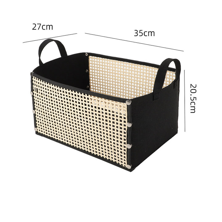 Practical laundry basket with lid Kalsten
