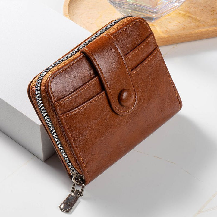 Compact Zippered Card Wallet Kalsten