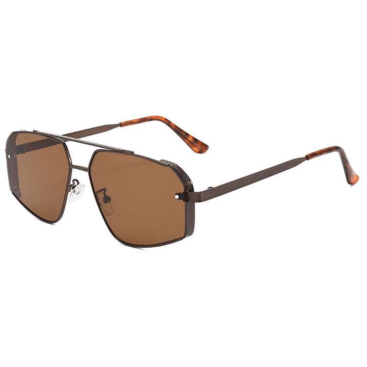 Oversized Geometric Frame Sunglasses Kalsten