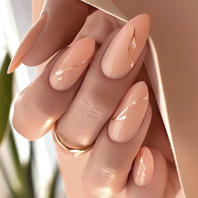 Elegant Press-On Nail Design Set Kalsten