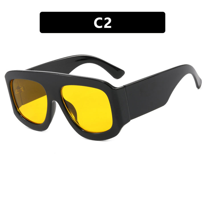 Women oversized sunglasses in modern design Kalsten