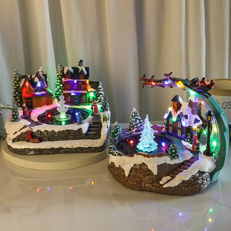LED Illuminated Winter Scene Snow Globe Kalsten