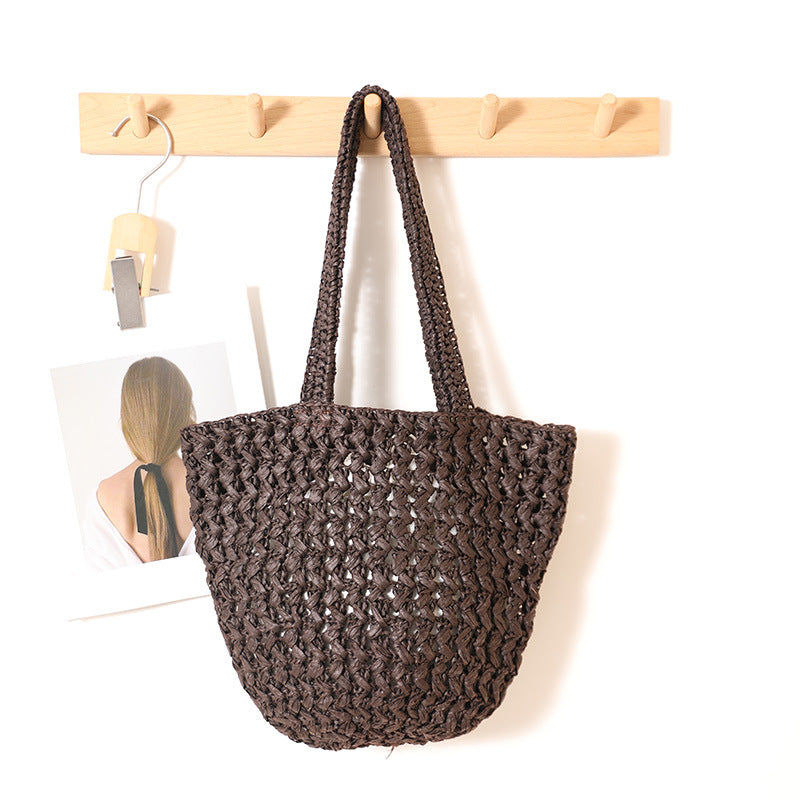 Hand-knotted cotton tote bag Kalsten