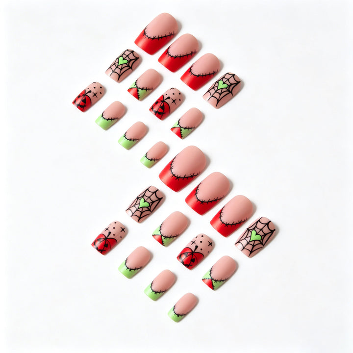 Creative Halloween Nail Art Design Kit