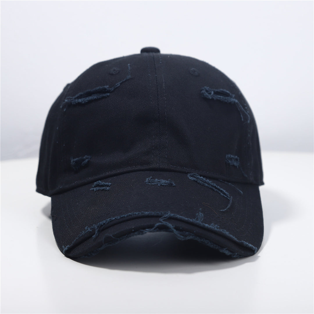 Men's Distressed Classic Cotton Baseball Cap Kalsten