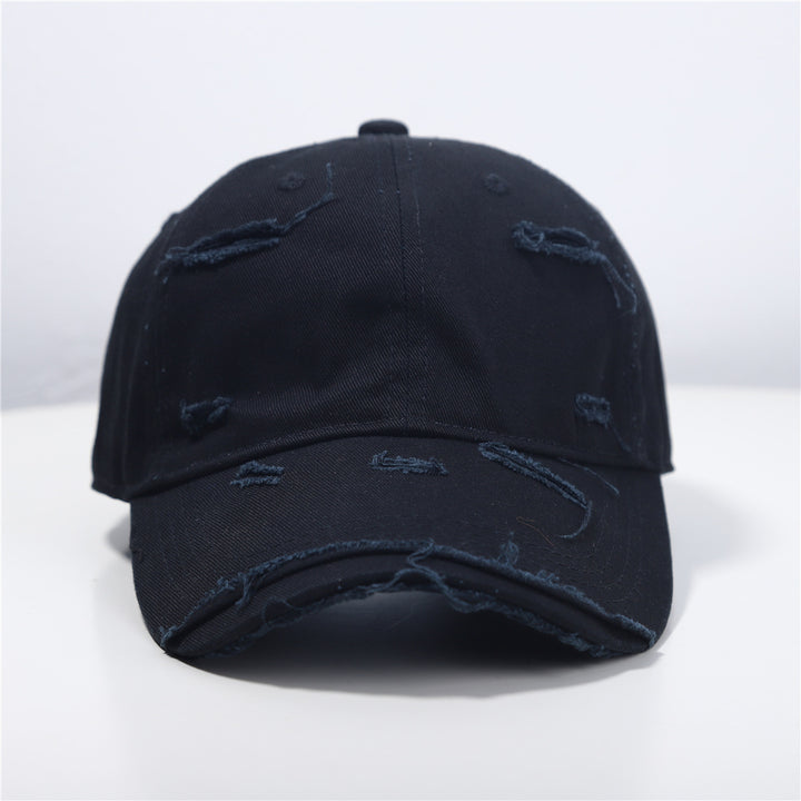 Men's Distressed Classic Cotton Baseball Cap Kalsten
