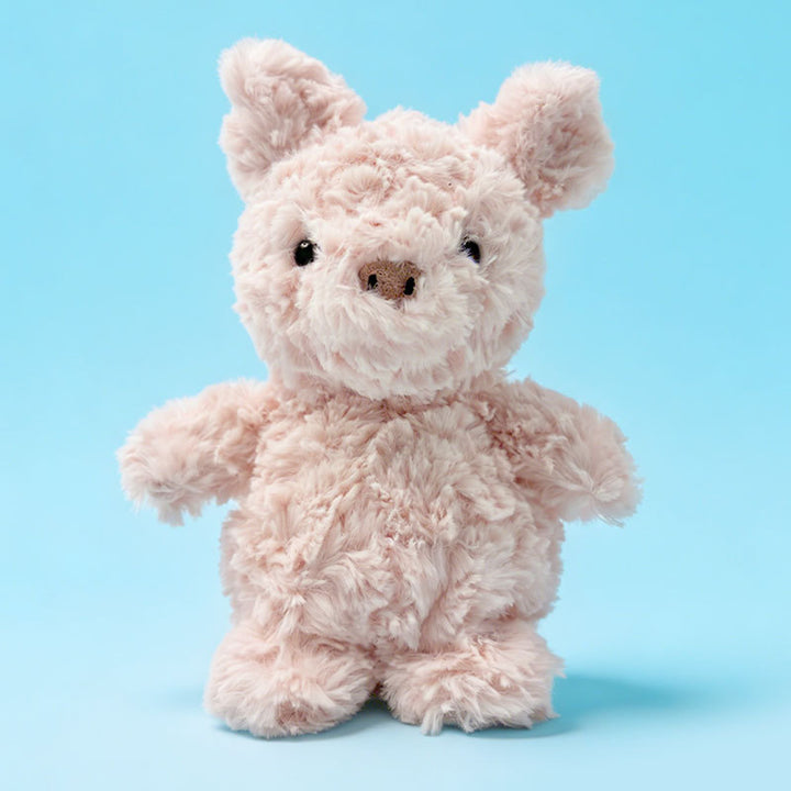 Plush Sitting Duck Soft Toy with Ultra-Soft Faux Fur and Bean-Fill Body Kalsten