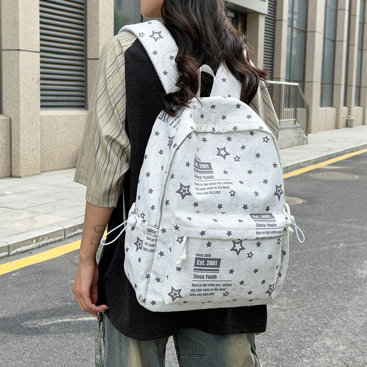 Retro-Inspired Graphic Backpack Kalsten