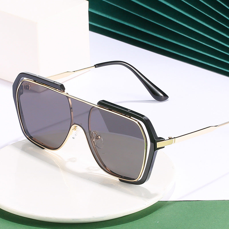 Statement Oversized Angular Sunglasses Kalsten