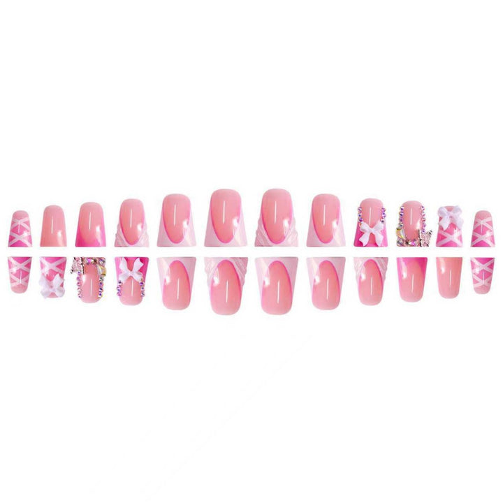 3D Floral Press-On Nail Extensions Kalsten
