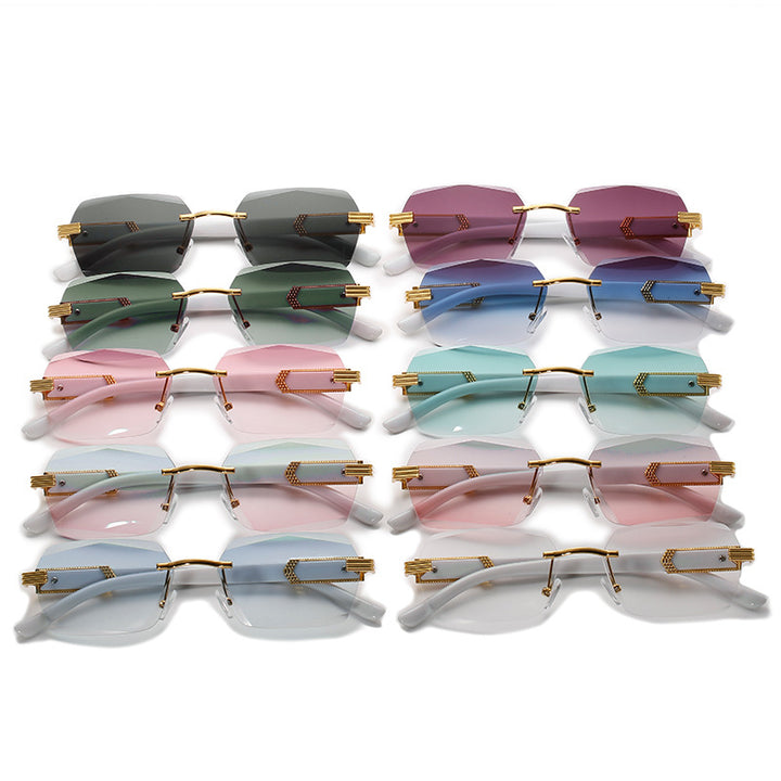 Avant-Garde Luxury Shield Sunglasses Kalsten