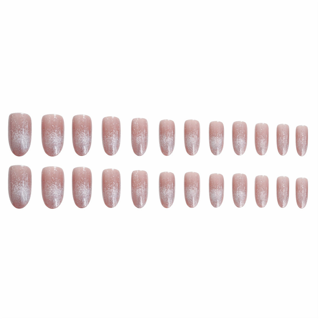 Elegant Glitter Ombre Press-On Nails