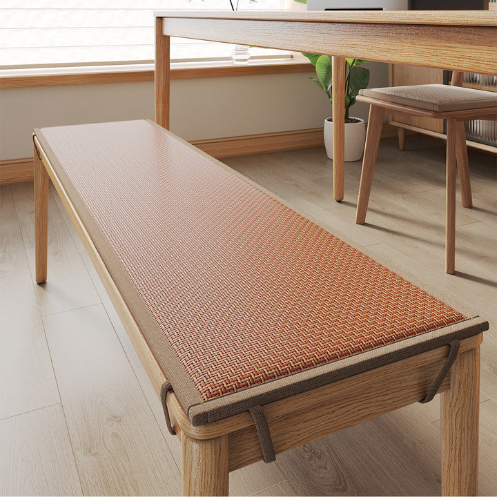 Woven Dining Bench Cushion Mat Kalsten