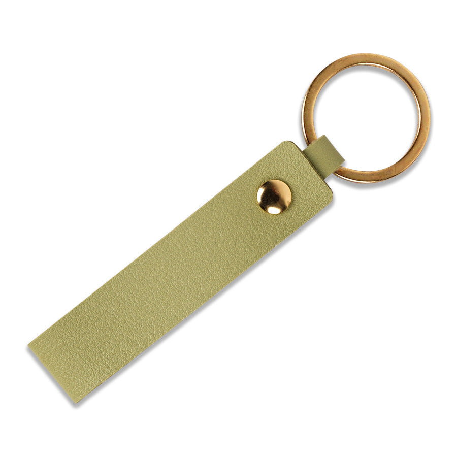 Unisex keychain made of high-quality synthetic leather with a sturdy loop Kalsten