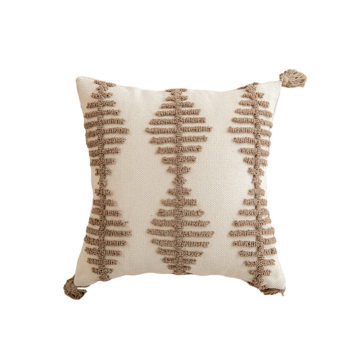 Handmade Woven Throw Pillow