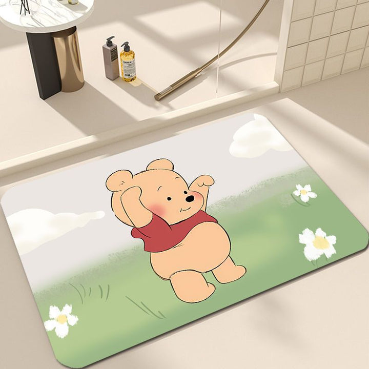 Playful Cartoon-Themed Doormat Kalsten