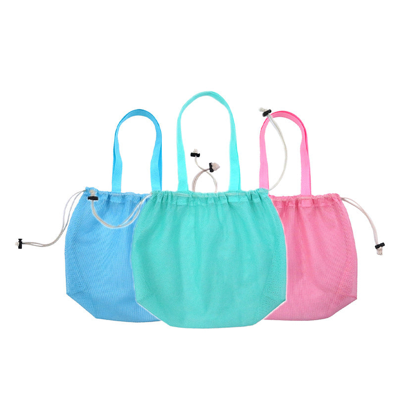 Versatile Beach Bag In Airy Mesh Design Kalsten