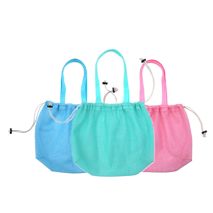 Versatile Beach Bag In Airy Mesh Design Kalsten