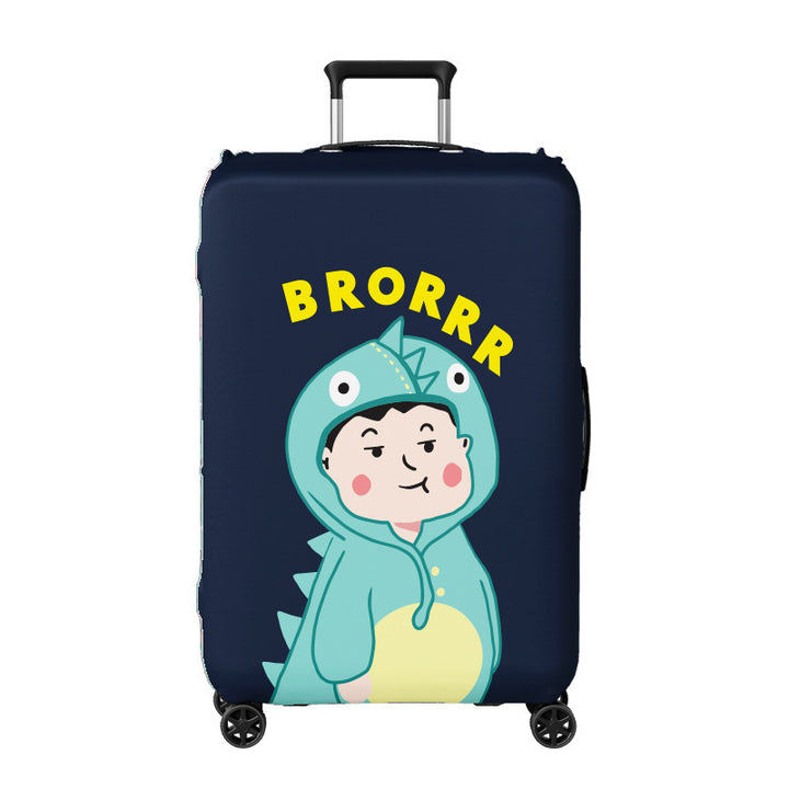 Unisex hard-shell travel suitcase with creative ice cream design Kalsten