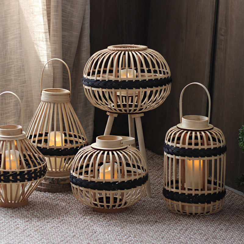 Decorative Rattan Lantern Kalsten