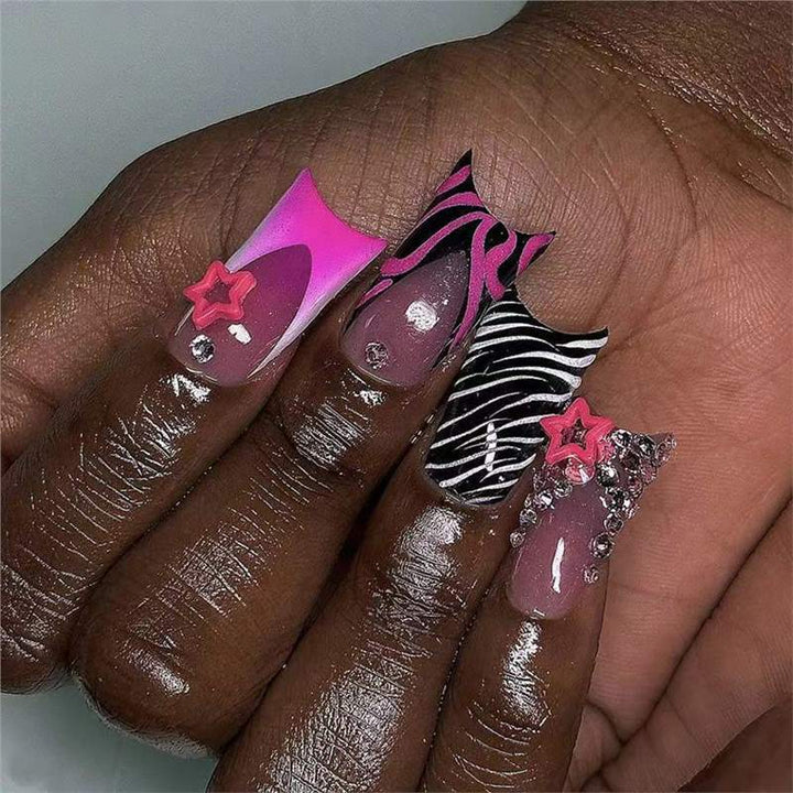Decorative Long Nail Extensions Kalsten