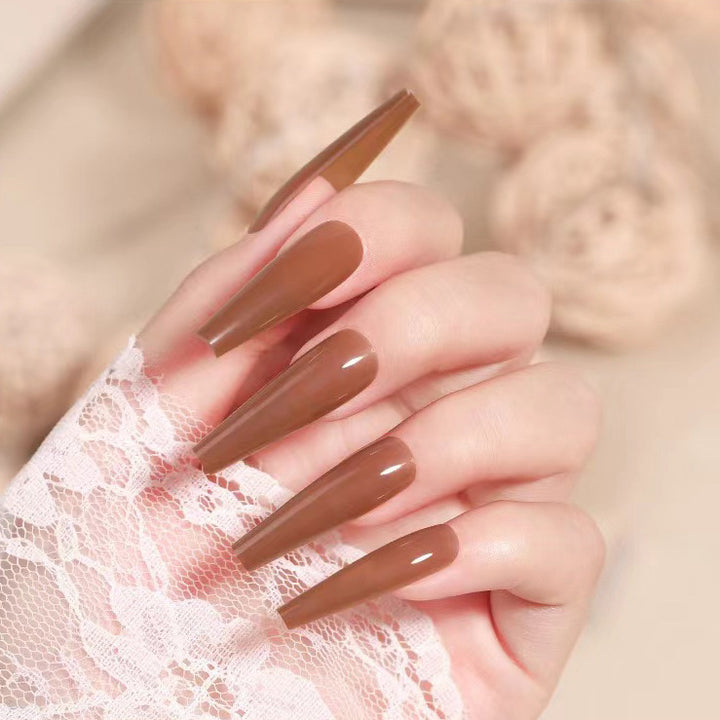 Acrylic Nail Set in Elegant Stiletto Design Kalsten