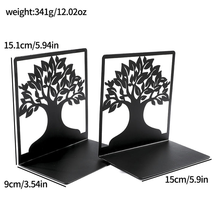 Artistic Tree-Shaped Bookends