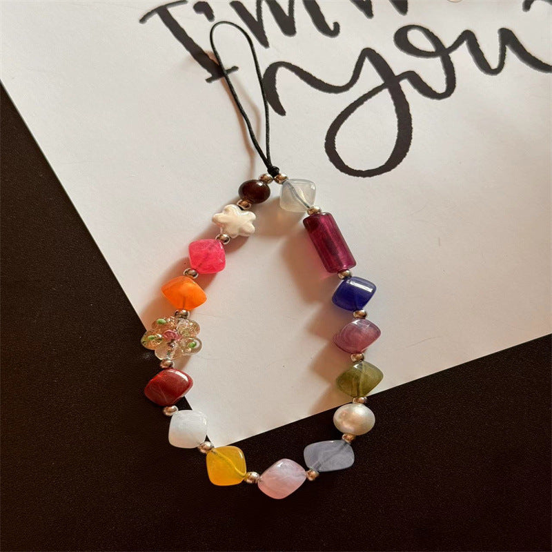 Handcrafted Beaded Phone Lanyard Kalsten