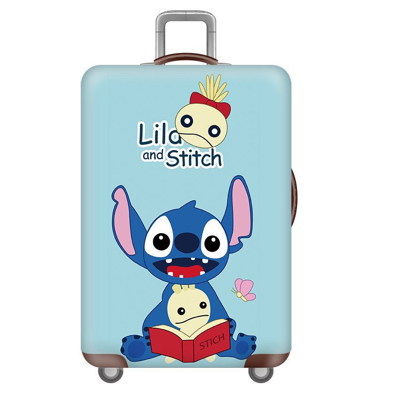 Unisex Hard Shell Suitcase with Fun Cartoon Design Kalsten