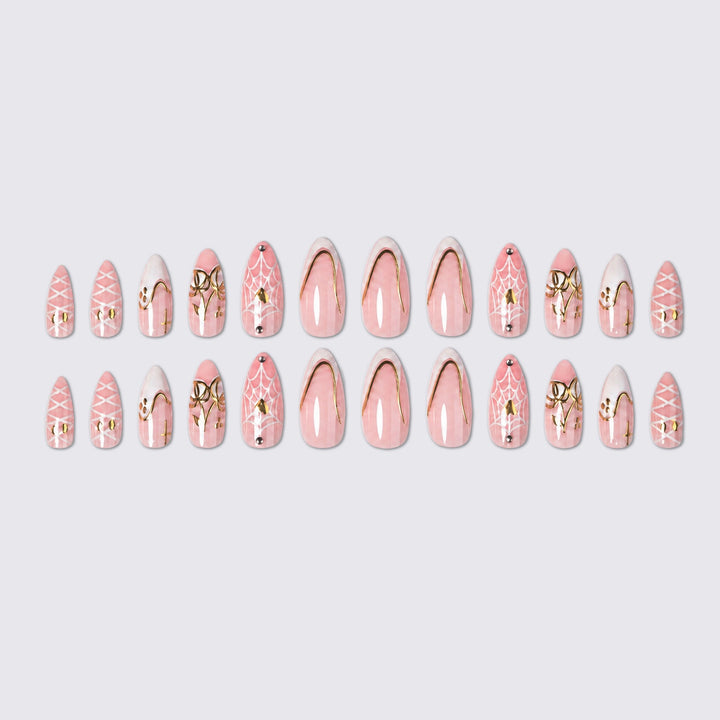 Creative Nail Art Set with Elegant 3D Elements Kalsten