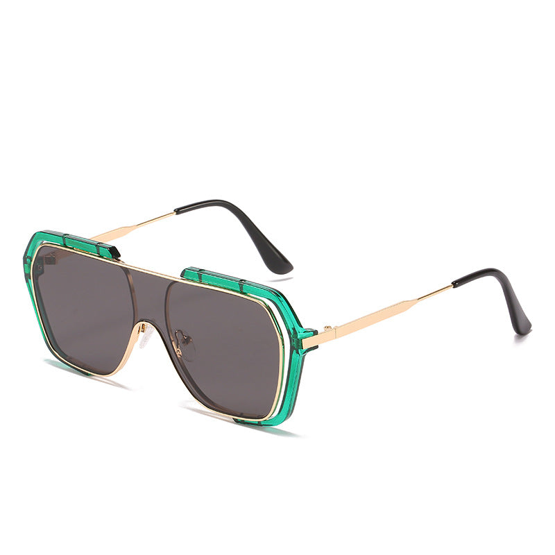 Statement Oversized Angular Sunglasses Kalsten