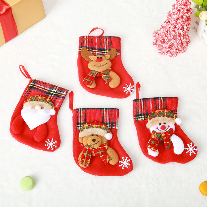 Cute Christmas stocking with reindeer motif Kalsten