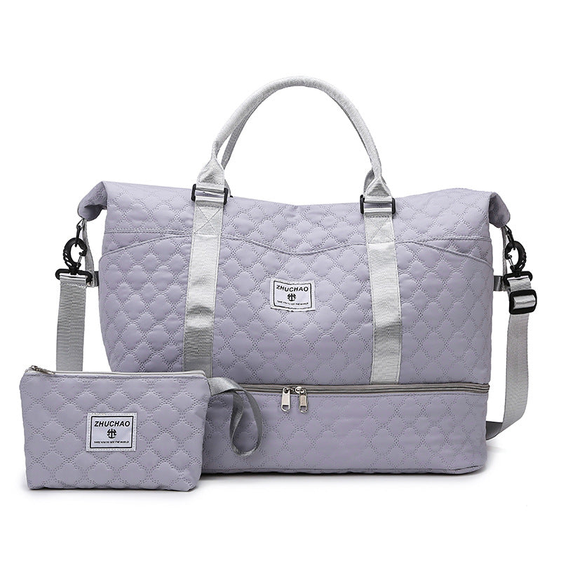 Stylish Quilted Travel Duffel Kalsten