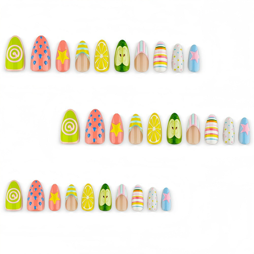Colorful Nail Art Kalsten