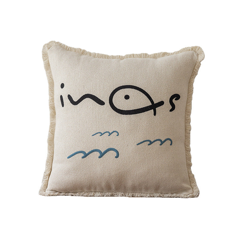 Decorative Coast Art Decorative Pillow