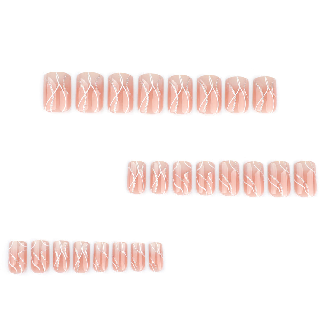 Artful artificial nails with elegant design Kalsten