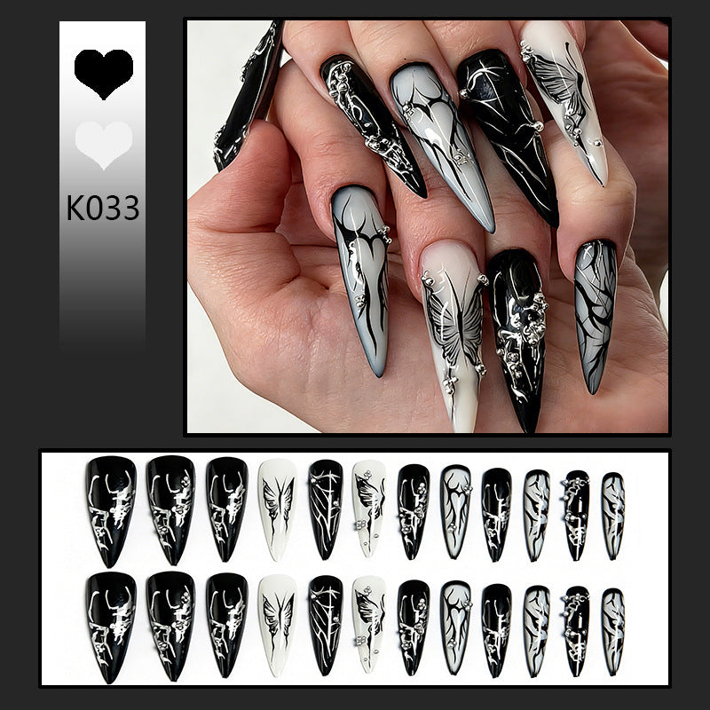 Artful Nail Tips with Modern Patterns Kalsten