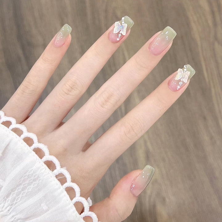 Artificial nails with heart design Kalsten