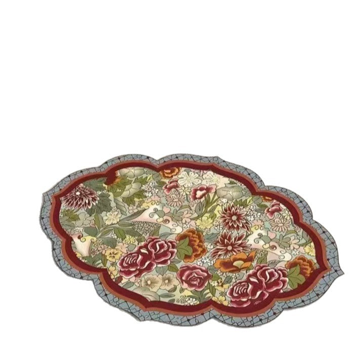 Floral Pattern Area Rug