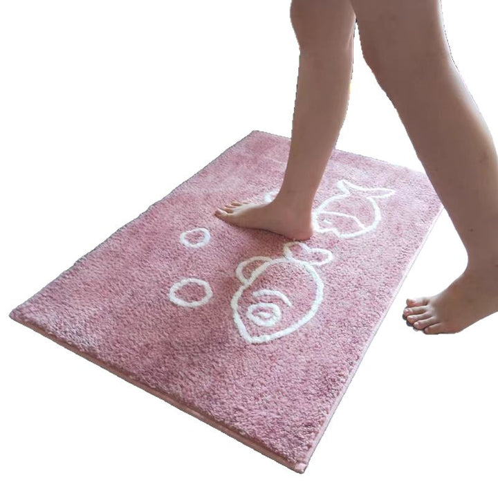 Soft Plush Oval Bath Rug Kalsten