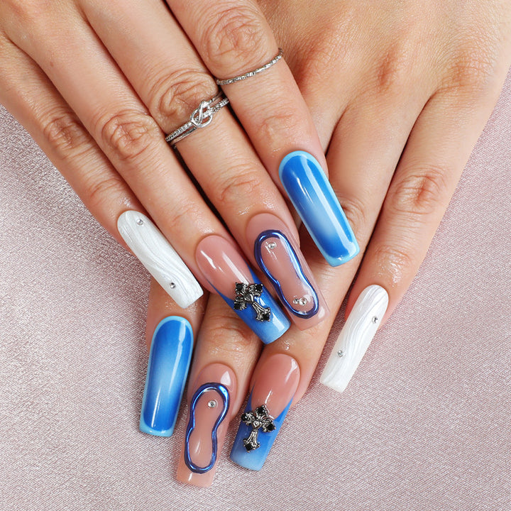 Creative Nail Art Set with Glamorous Designs Kalsten