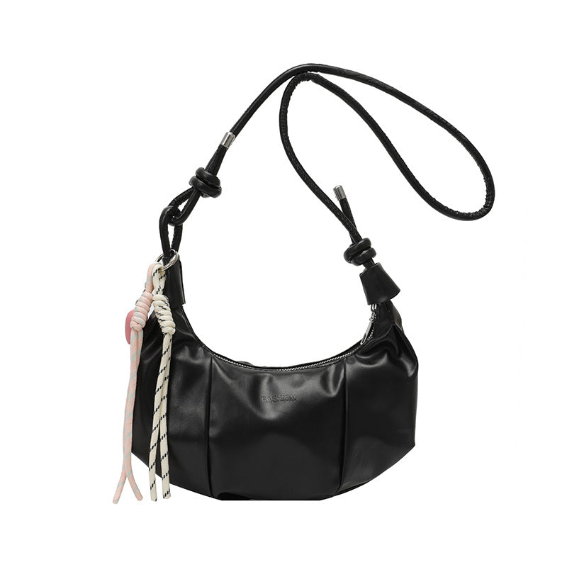 Stylish Pleated Shoulder Bag Kalsten