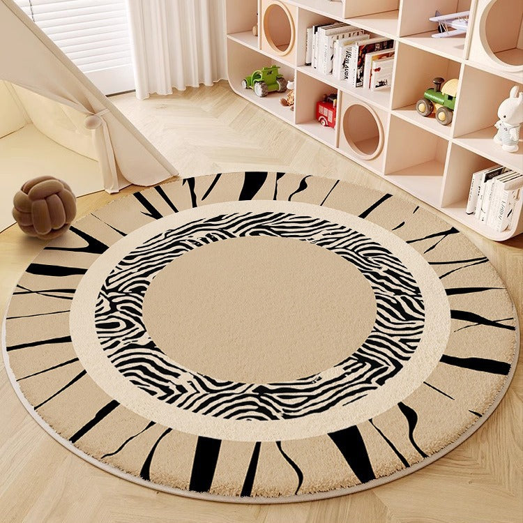 Abstract Circular Area Rug Kalsten