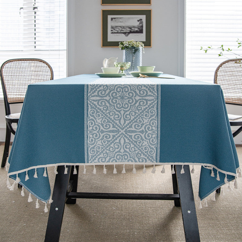 Elegant Textured Table Cover