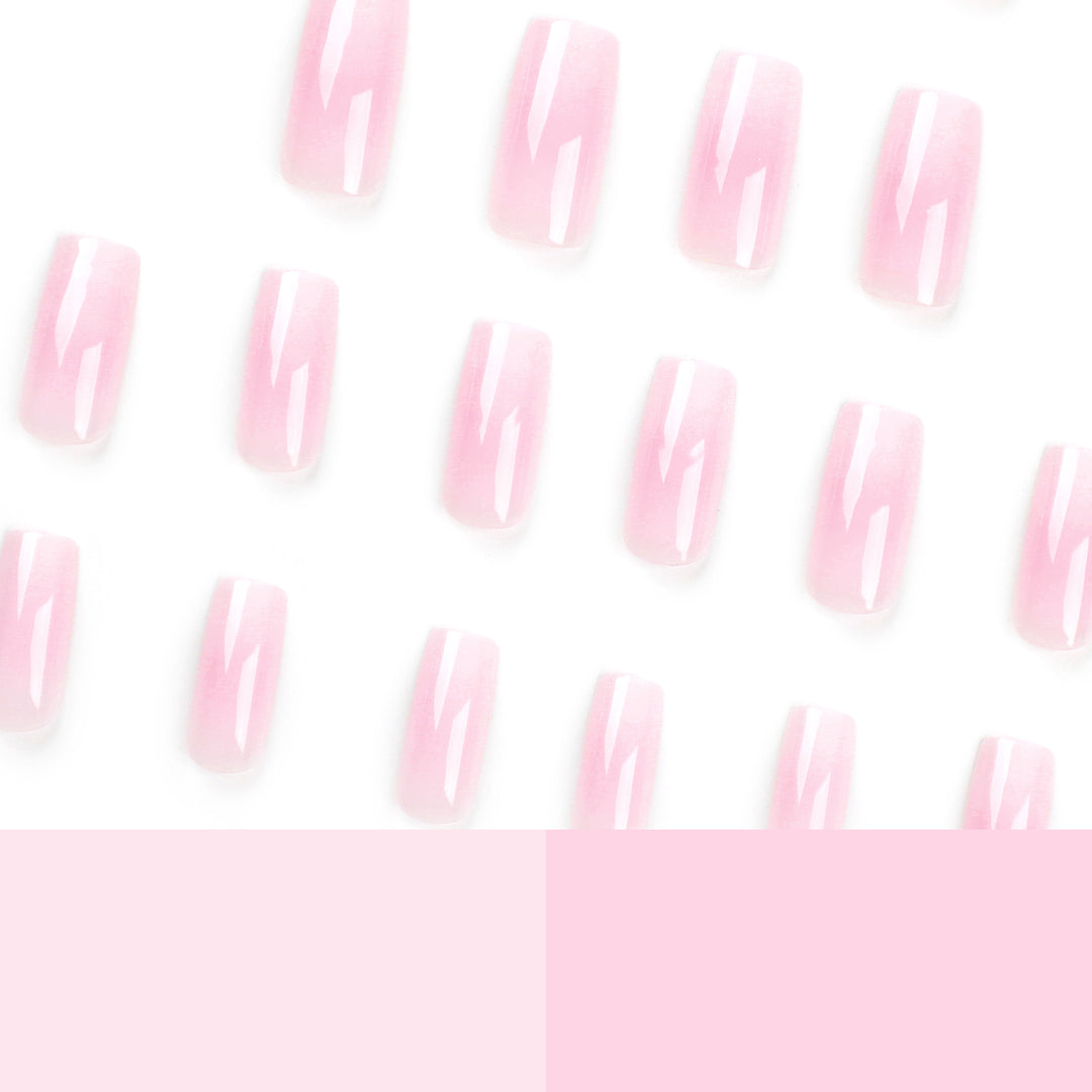 Artful nail extensions with elegant ombre finish Kalsten