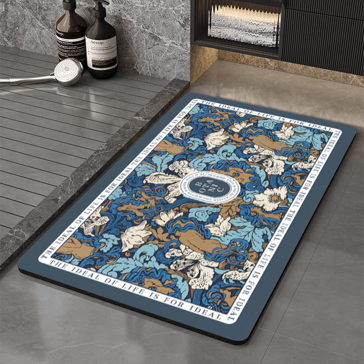 Decorative Bath Mat Kalsten