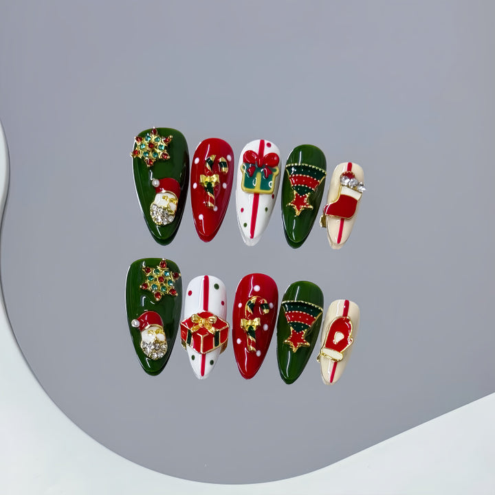 Festive Themed Nail Art Set Kalsten
